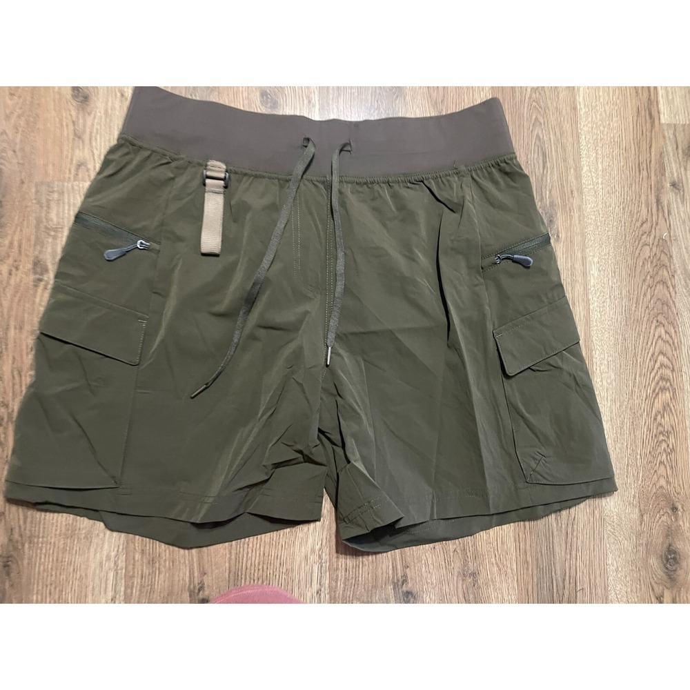 Live Your Greatness Pants, Women's Size XL, Green, Tie Waist, Zip Pockets